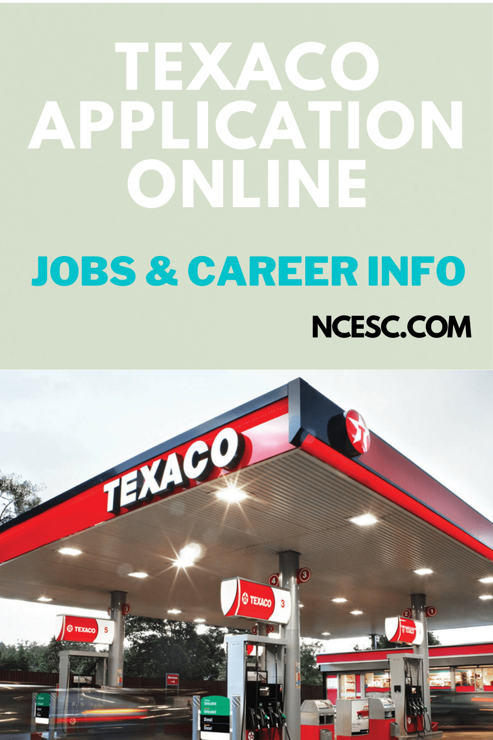 Texaco Application Online Jobs & Career Info Discovering Employment
