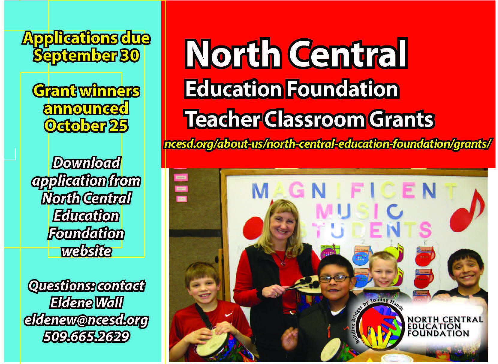 Classroom Grant Applications Due NCESD