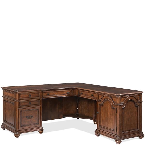 Clinton Hill Desk and Return NC Furniture and Mattress Newport News