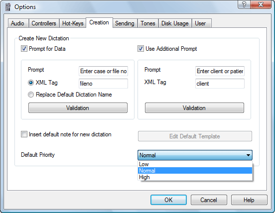 Express Dictate Professional Dictation Software Screenshots