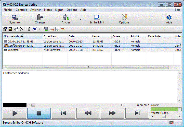 TELECHARGER LOGICIEL DE TRANSCRIPTION AUDIO EN TEXTE GRATUIT