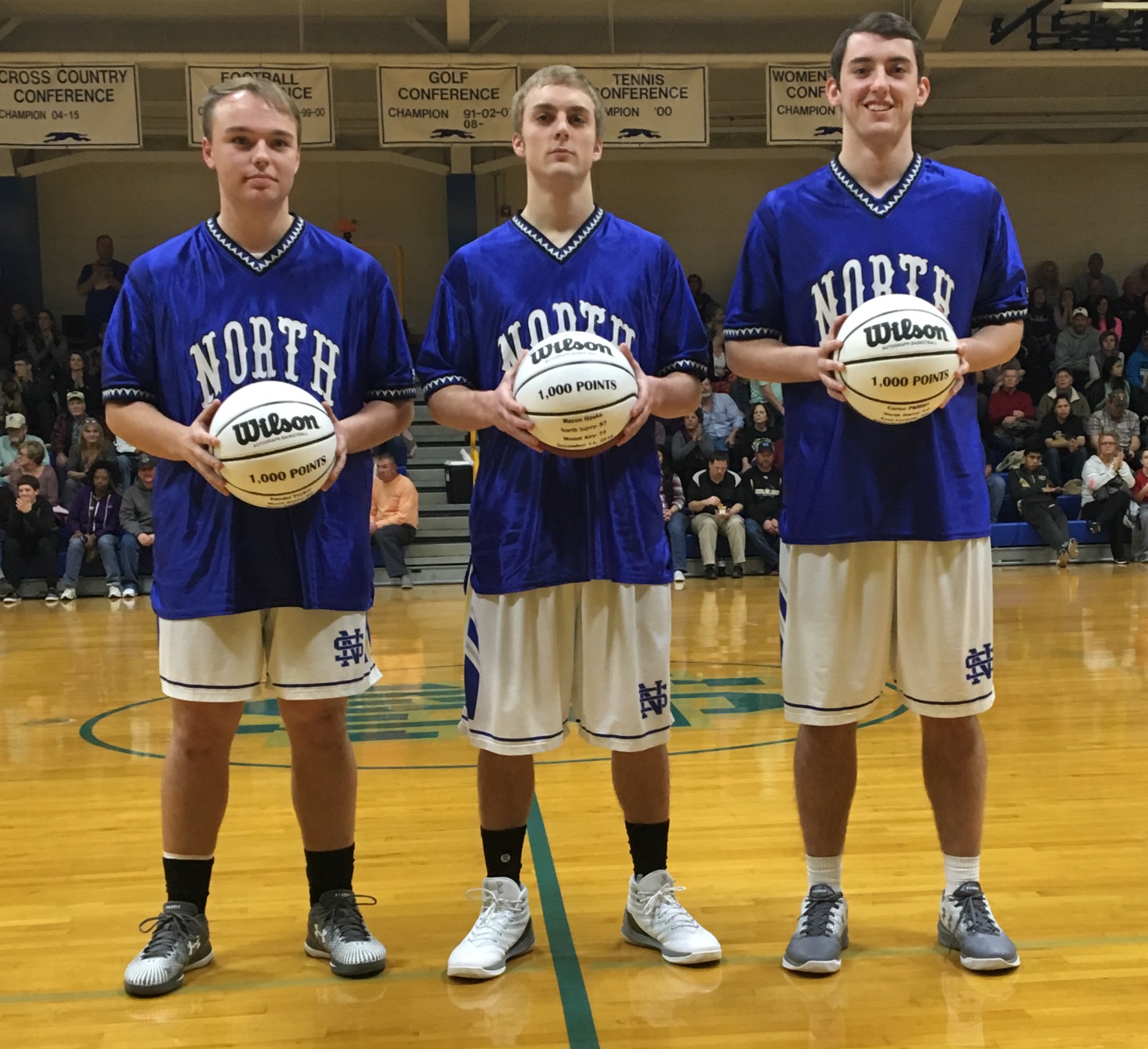 North Surry trio achieve 1,000 career points in same season NCHSAA