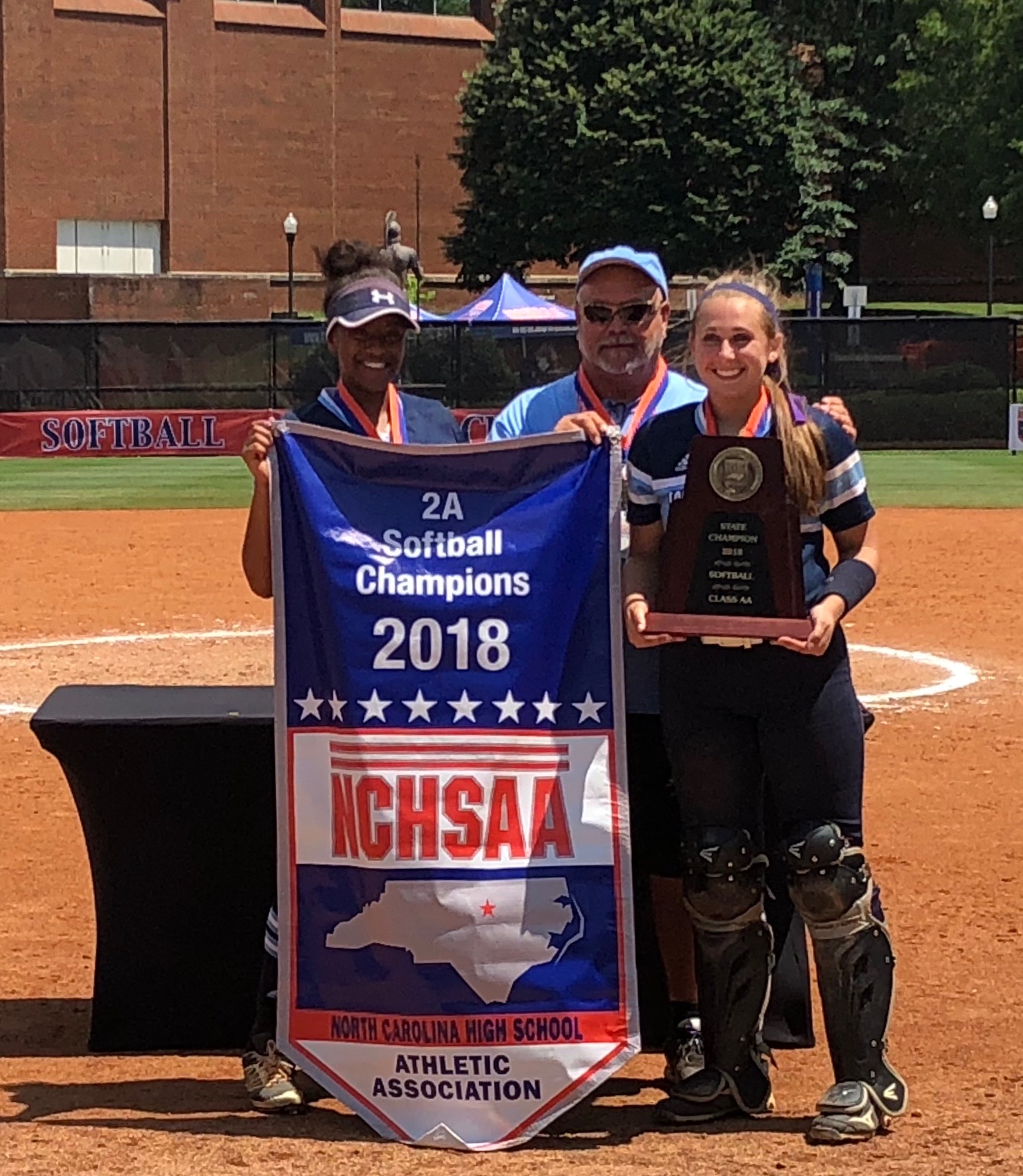 2A Softball Championship South Granville sweeps Franklin with 70 win