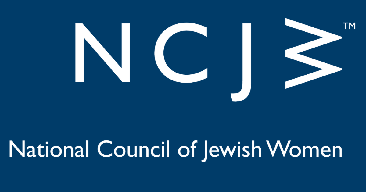 National Council of Jewish Women Jewish Organization Signon Letter
