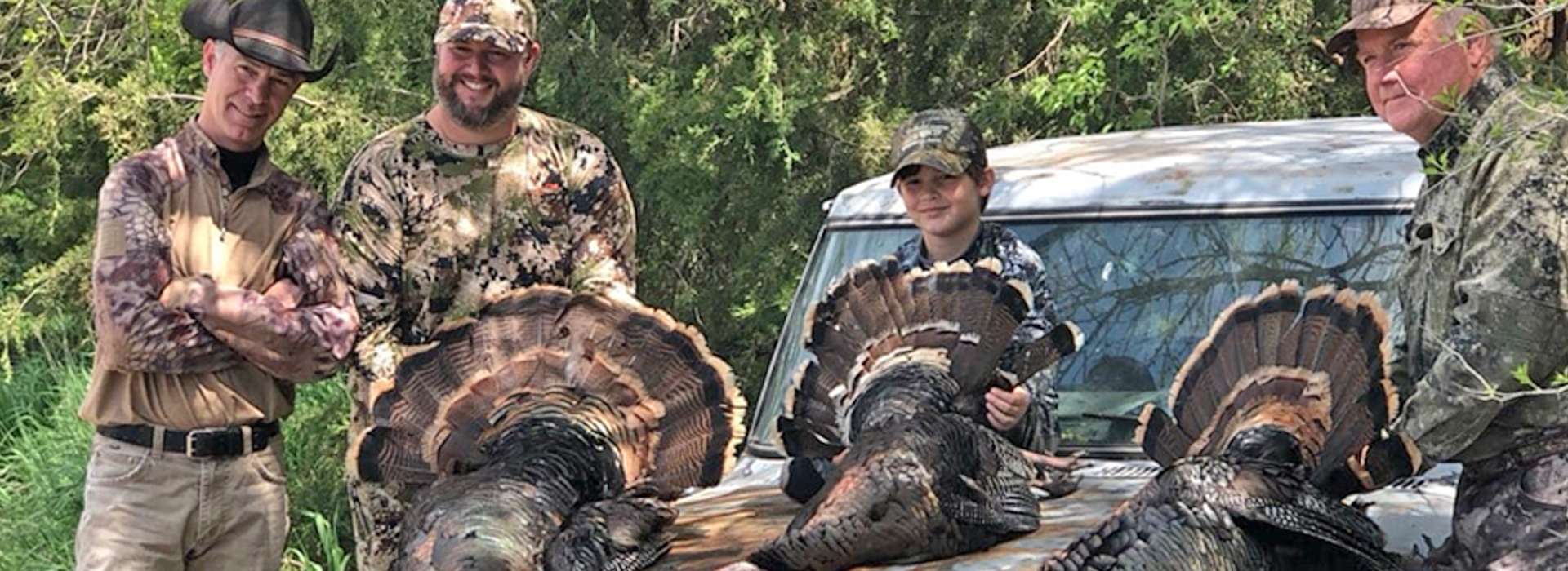 Guided Spring Turkey Hunts in Kansas Grand Slam Turkey, Rios & Easterns