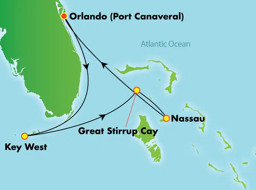 Key West Cruise Port Map Maps For You