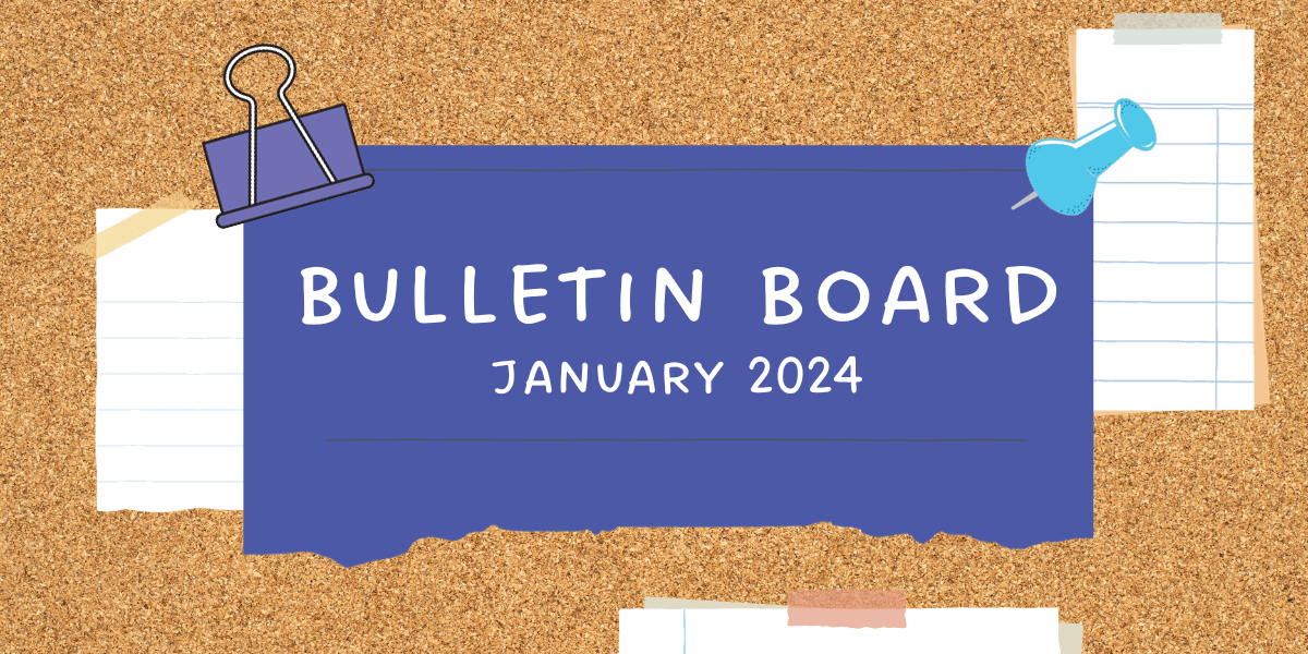 Bulletin Board January 2024 NC LIVE