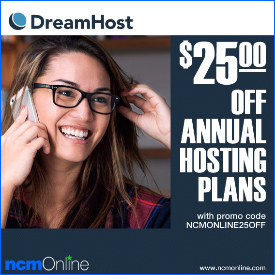 DreamHost Promo Code NCM Online