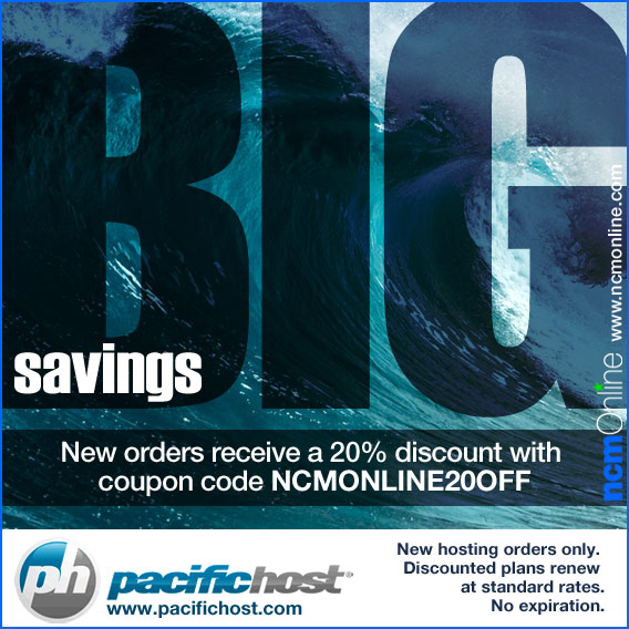 PacificHost Promo Code NCM Online