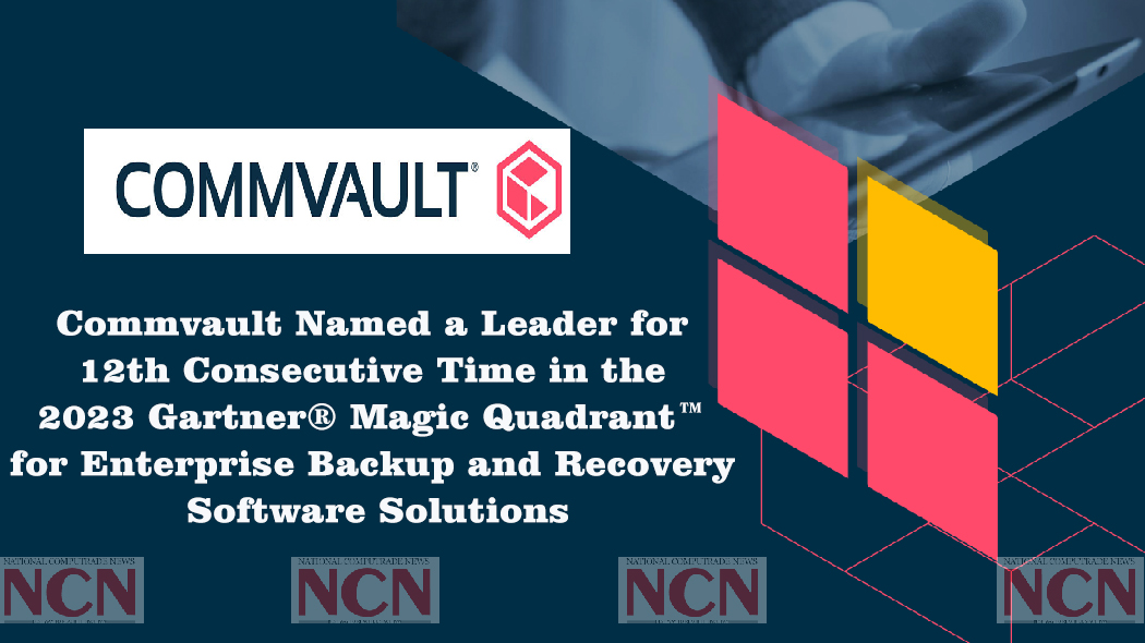 Commvault Named a Leader for 12th Consecutive Time in the 2023 Gartner