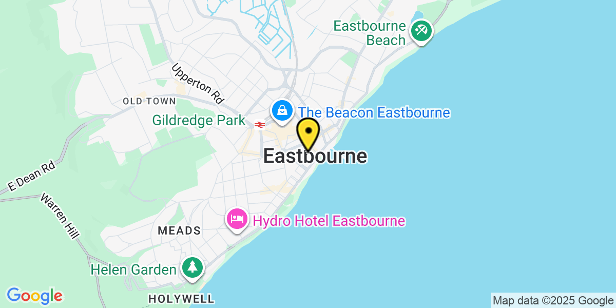 Eastbourne Parking Zones Map