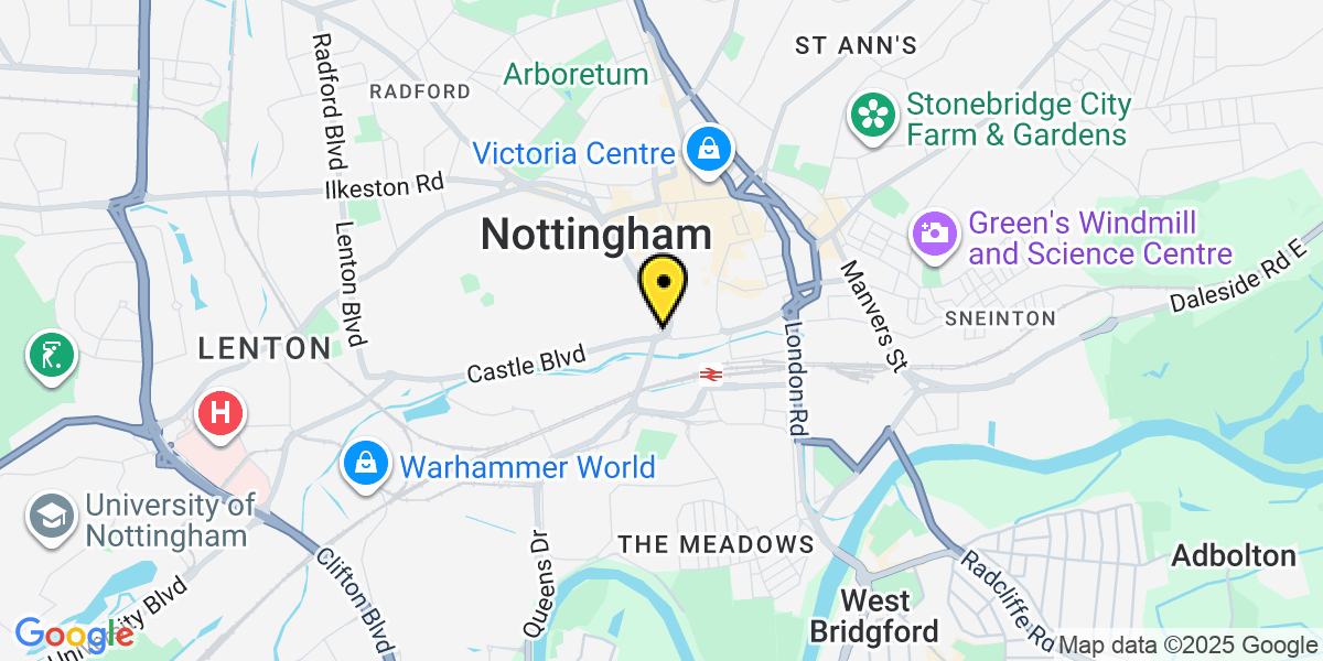 Nottingham Maid Marian Way NCP Car Park