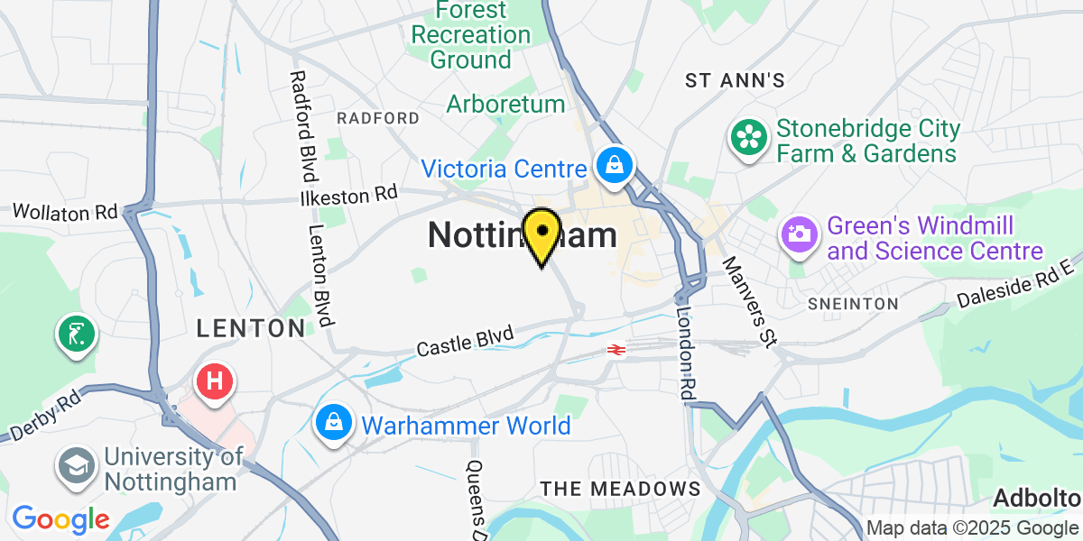 Parking at Nottingham Castle