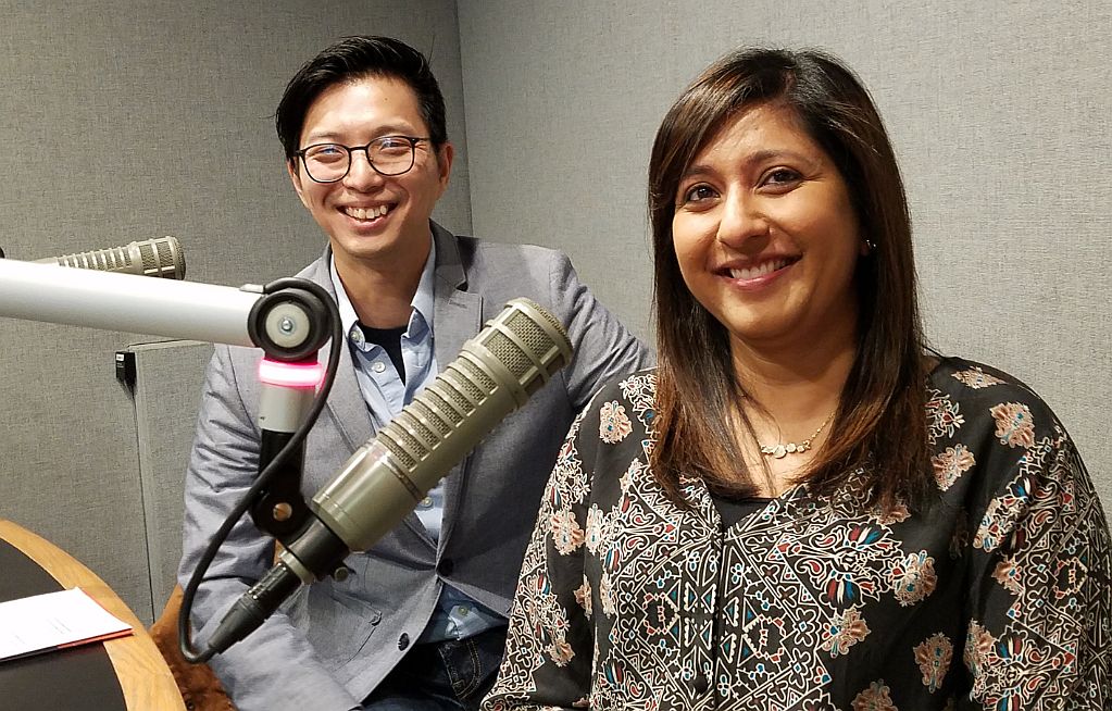 Chavi Koneru and Ricky Leung, cofounders of North Carolina Asian