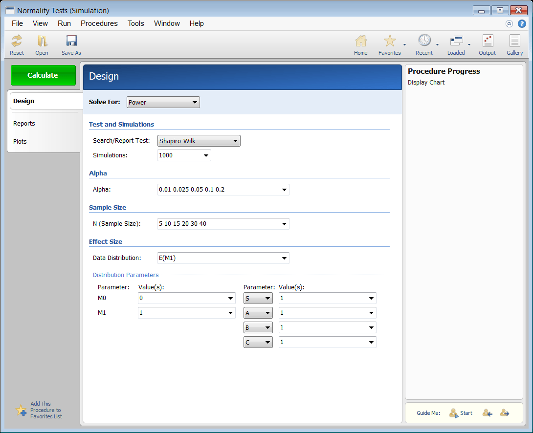 Sample Size for Normality Tests PASS Sample Size Software