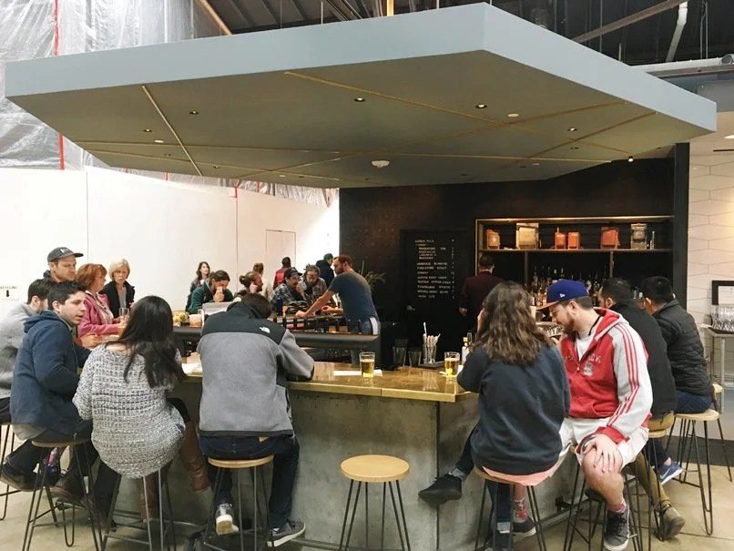 News Transfer Co. Food Hall in Raleigh, Slowly Emerges as