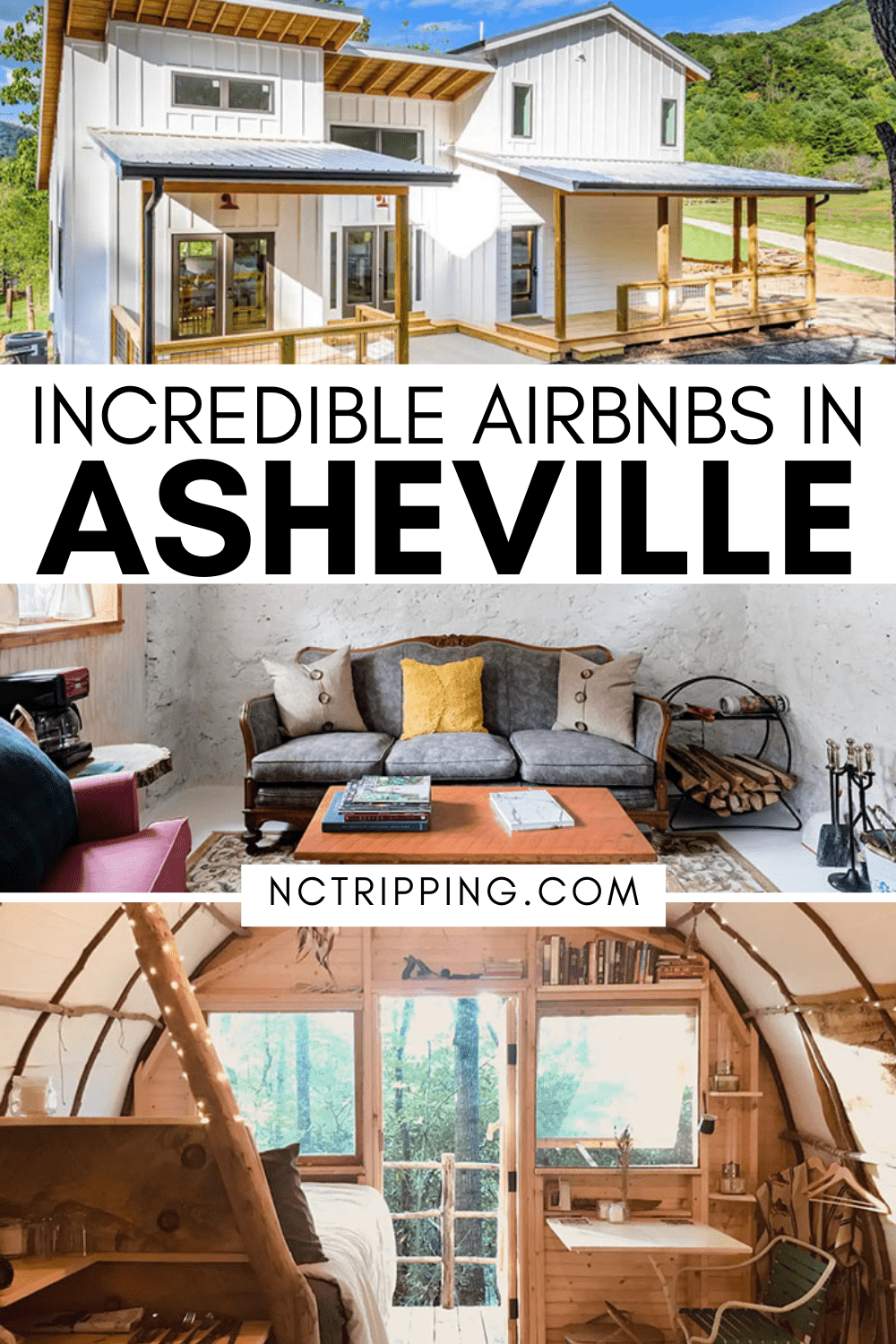 22 Ridiculously Unique Airbnbs in Asheville (and Nearby)
