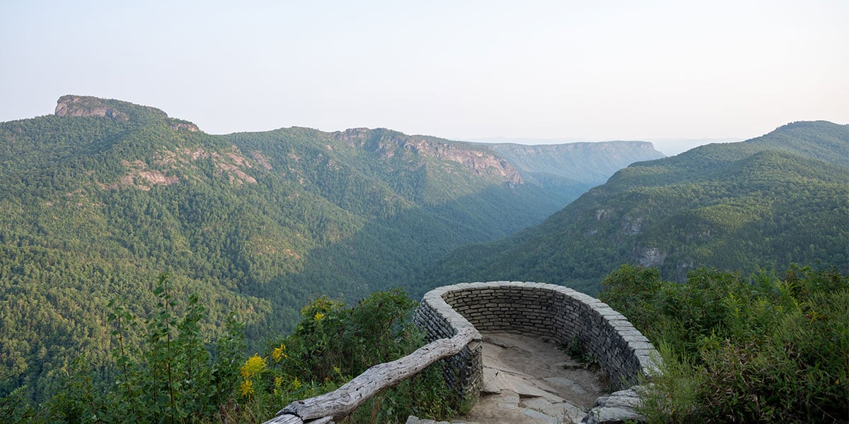 How To Find Wiseman's View of the Linville Wilderness