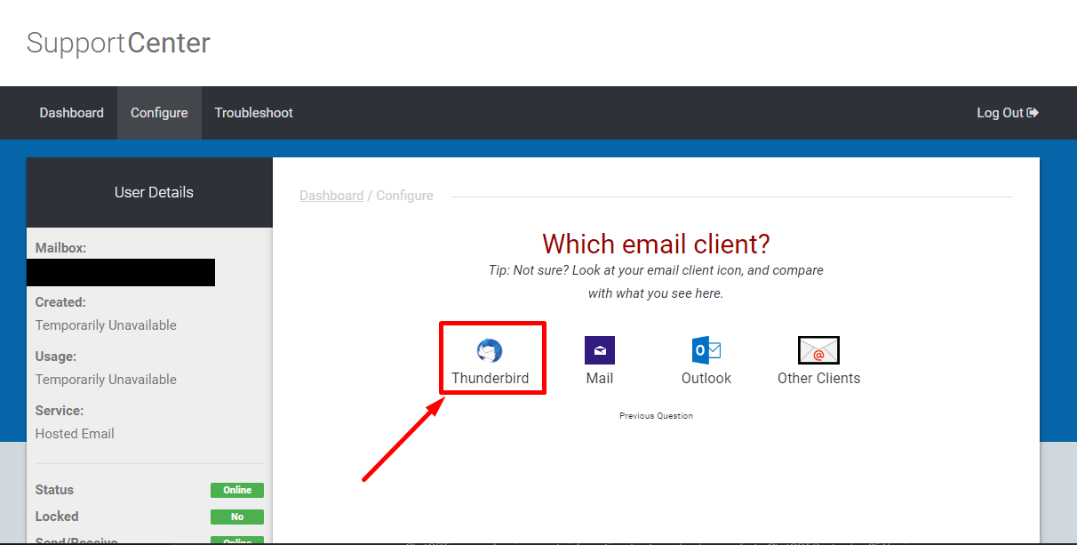 Setting up email with Rackspace help New Directions In Computing