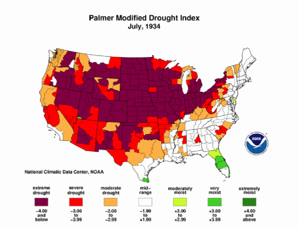 Section 3 Drought 8th Grade North Dakota Studies