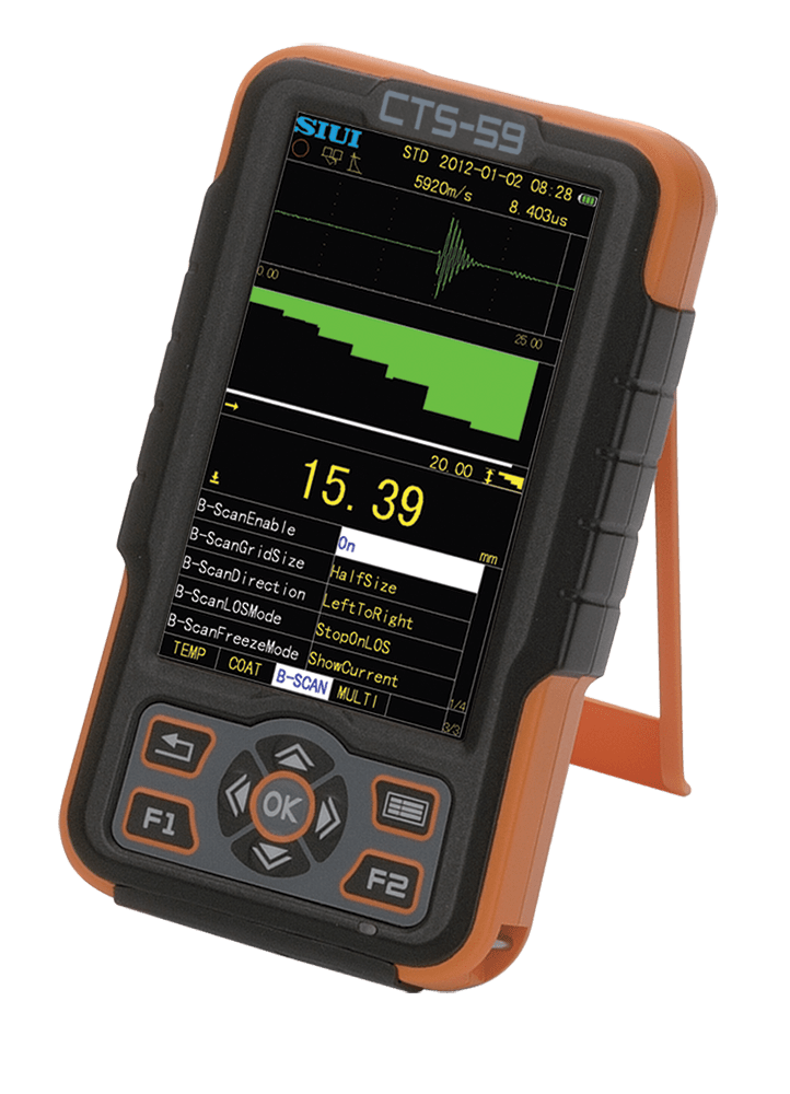 SIUI CTS59 ULTRASONIC THROUGH COATING THICKNESS GAUGE 1 NDT