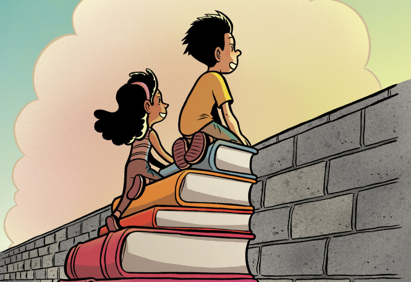 AwardWinning Graphic Novelist Encourages Kids to Read Outside Comfort