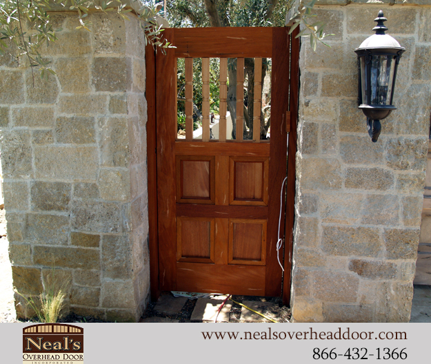 Neals Custom Wood Gates, Designers and Installation Southern