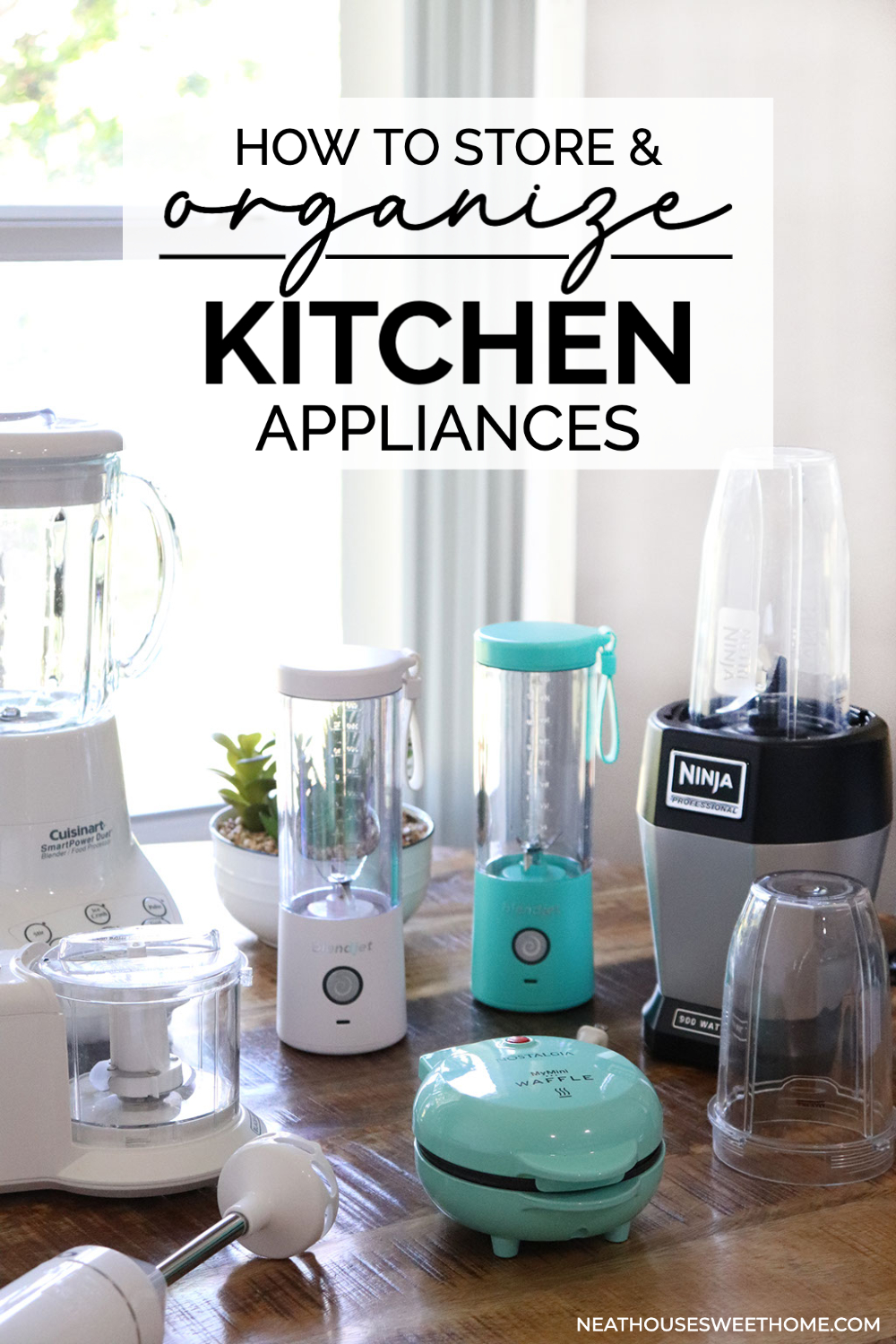 Kitchen Appliances Storage Ideas • Neat House. Sweet Home®