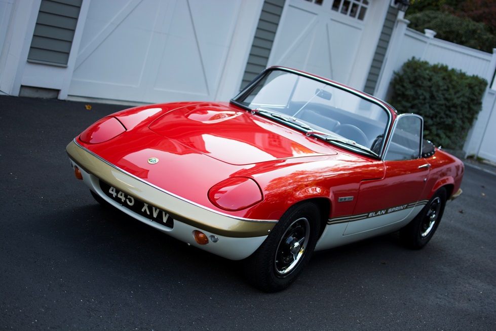 Award Winning Lotus Elan S4 Sprint will be displayed at the Father’s