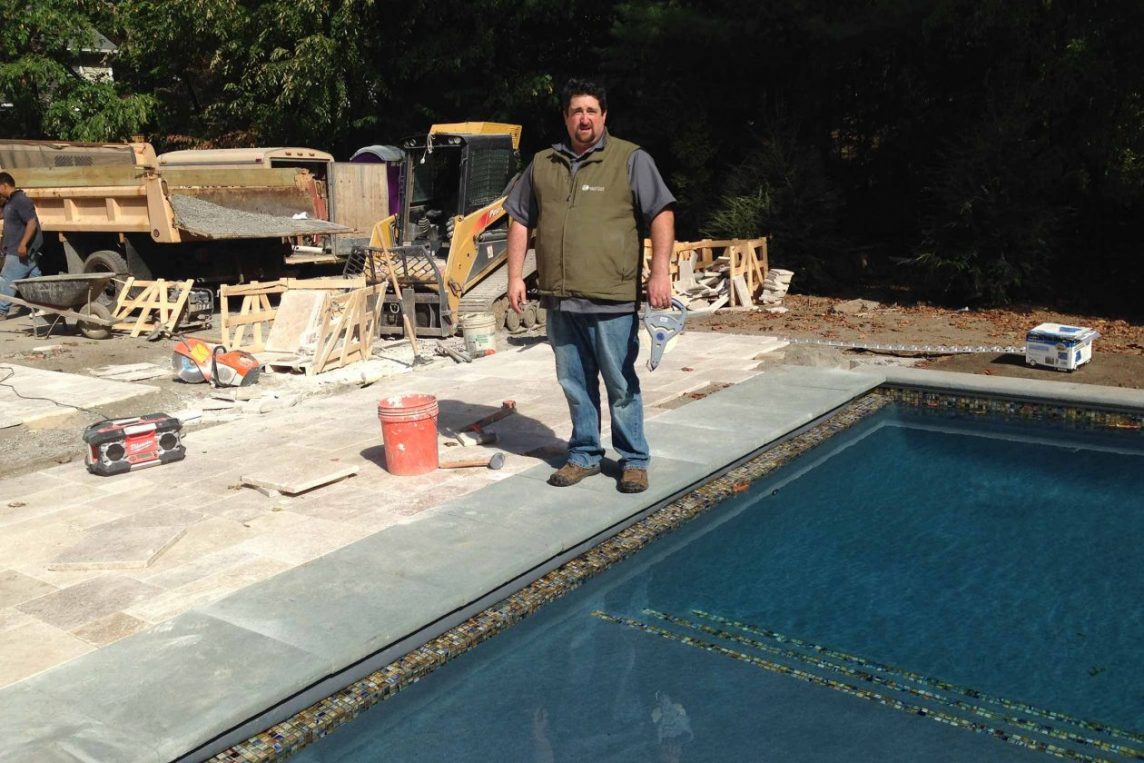 Rectilinear Pool and Spa in CrotononHudson, NY Neave Group