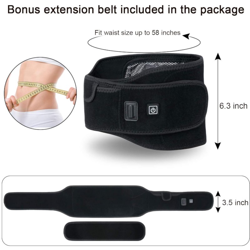 Infrared Back Wrap Deep Lumbar Spine Therapy
