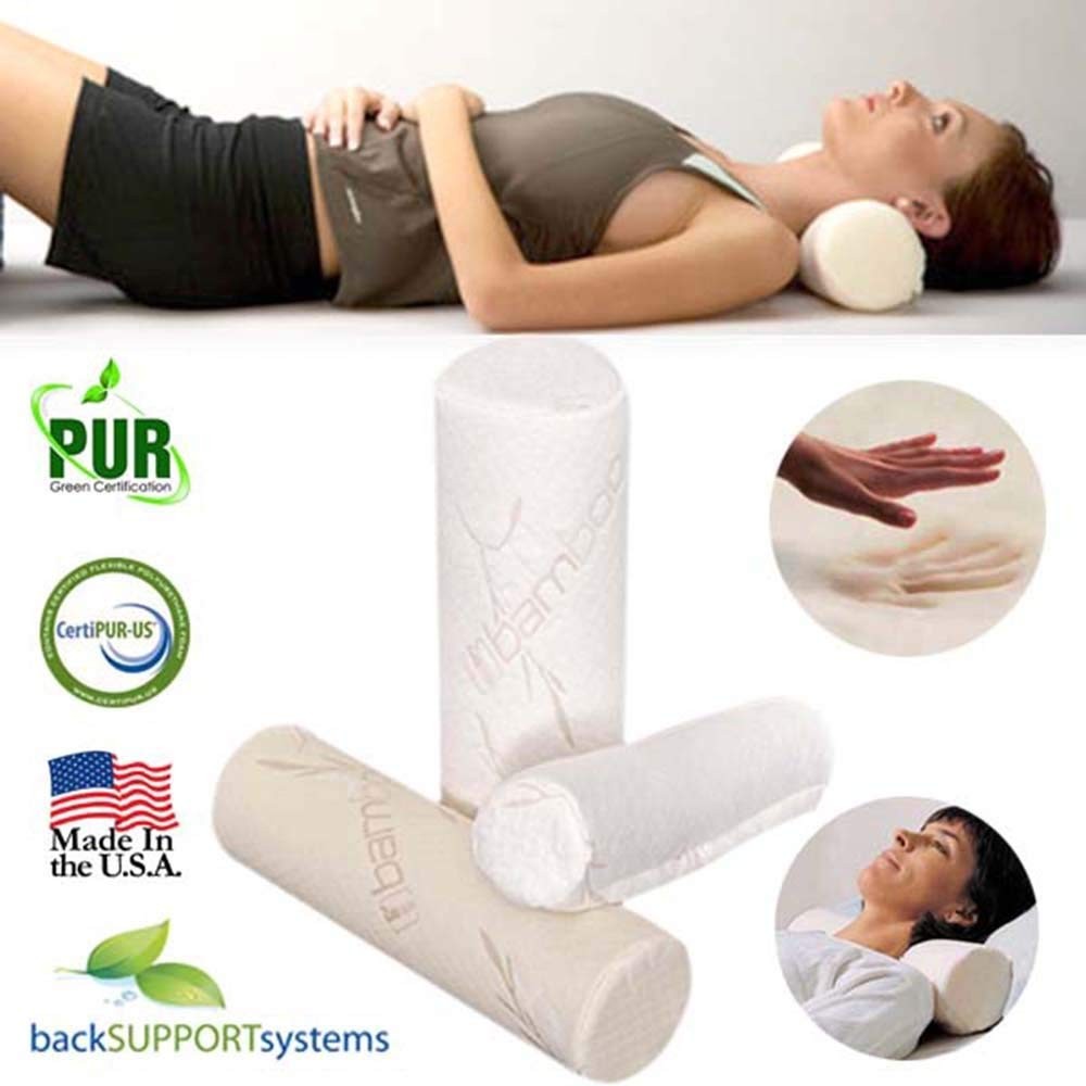 Memory Foam Neck Roll Pillow Bed With Built In Closet