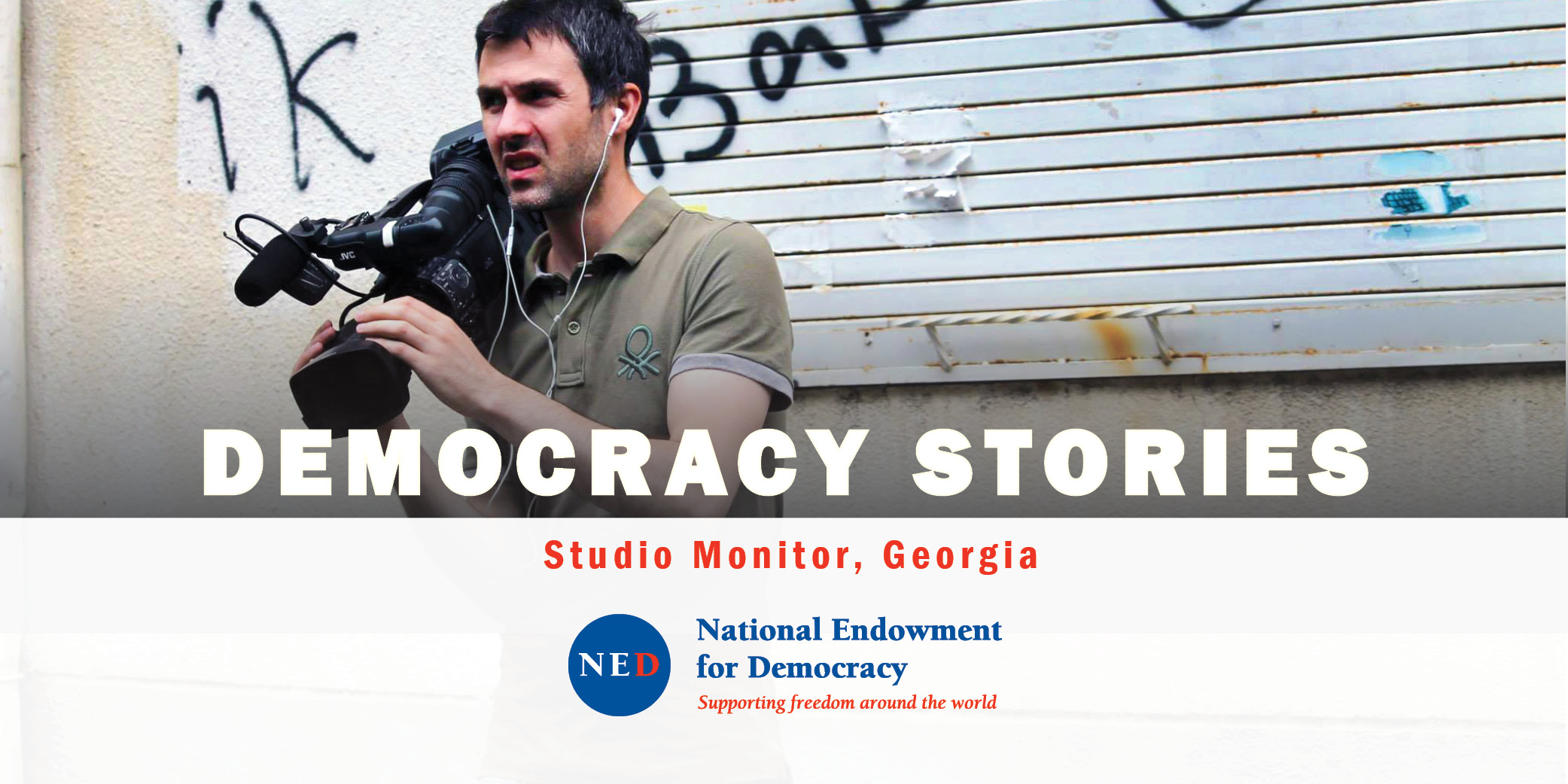 Grantee Spotlight Studio Monitor NATIONAL ENDOWMENT FOR DEMOCRACY