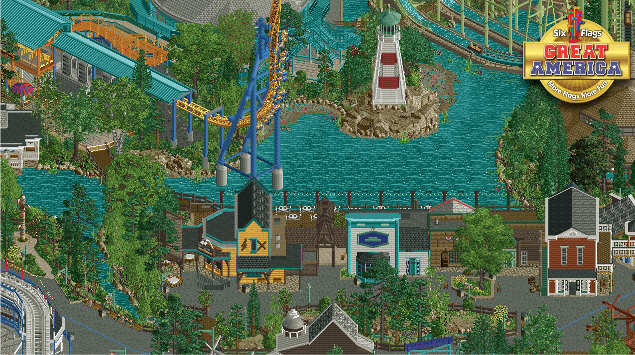 New Element Screenshot Six Flags Great America Yukon Territory