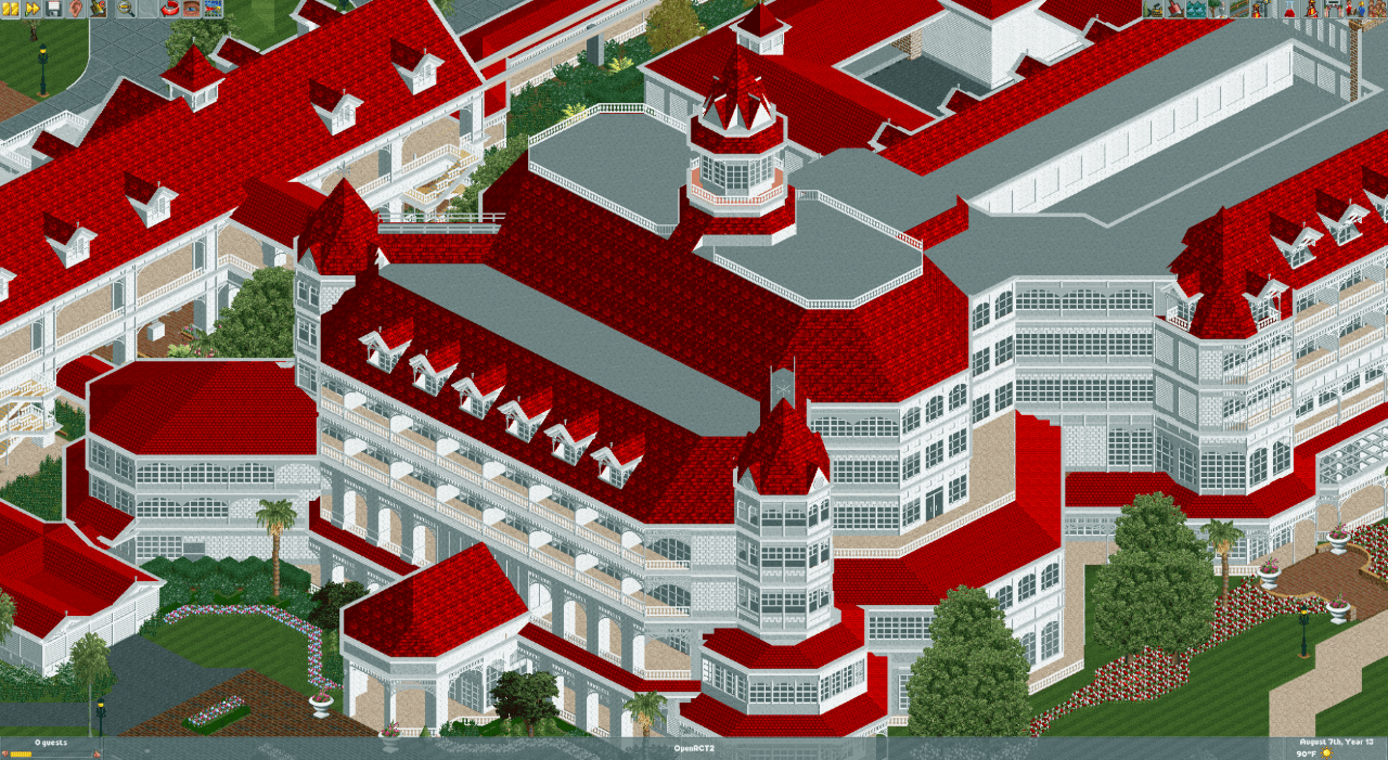 New Element Screenshot Grand Floridian Main Building