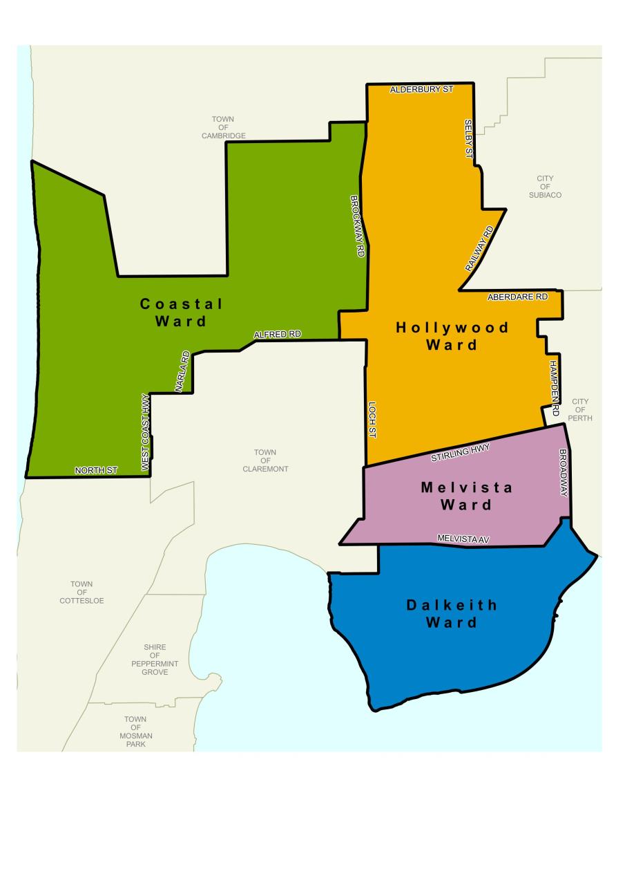 Wards » City of Nedlands