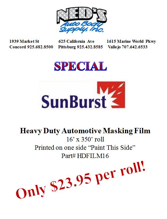 Ned's Auto Body Supply Inc. The Bay Area's leading auto body supply