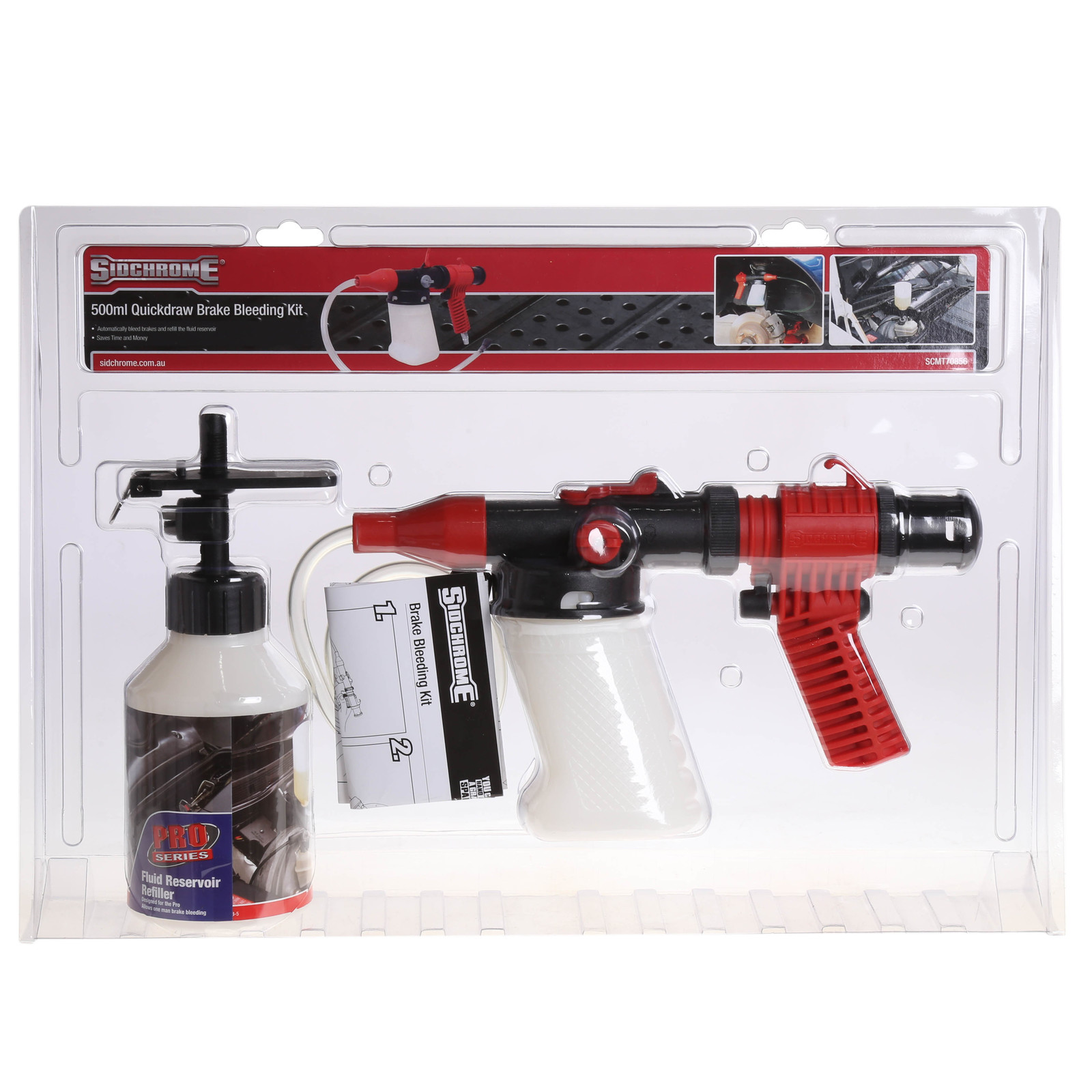SIDCHROME Brake Bleeding Kit Quickdraw