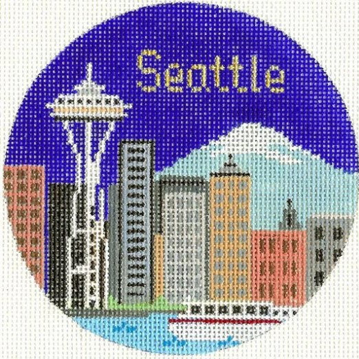 Silver Needle Seattle Ornament Needle Nook