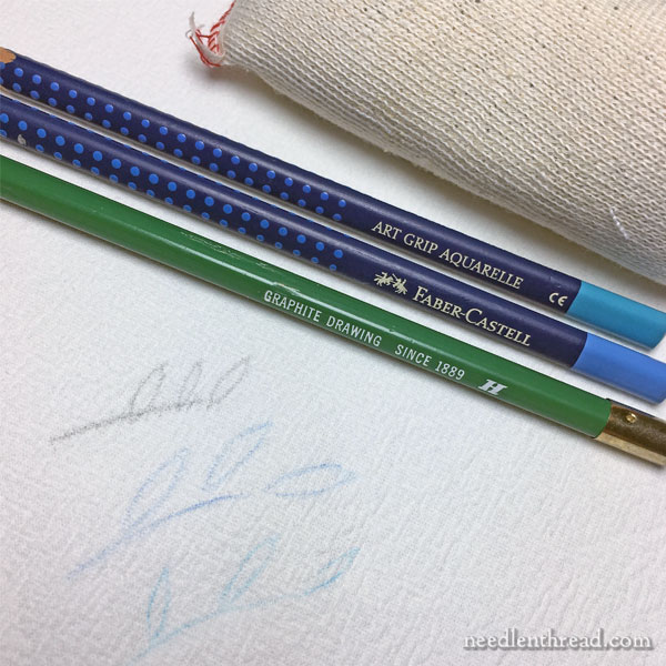 Embroidery Transfer Tip Erasing Pencil Mistakes from Fabric