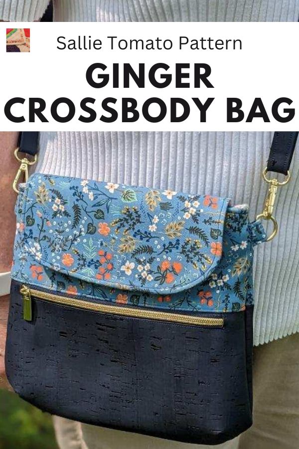 Sallie Tomato Ginger Crossbody Bag Pattern