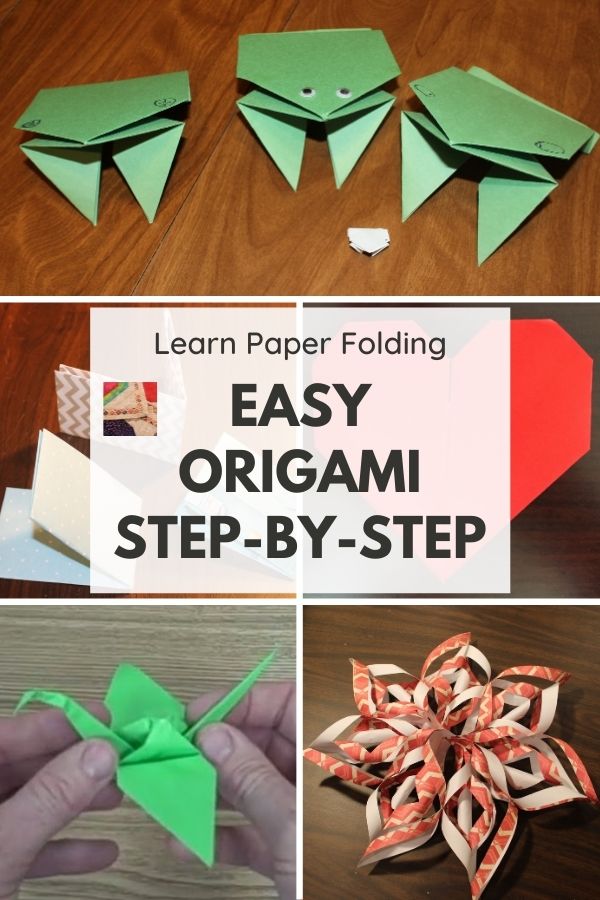 Easy Origami StepByStep Instructions to Make Basic Origami Figures