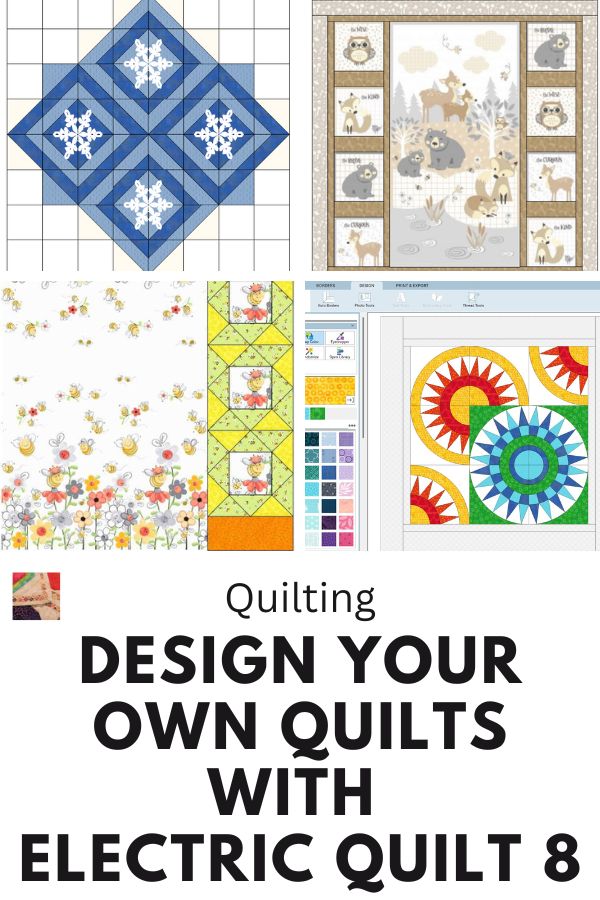 Design your own Quilts with Electric Quilt 8 Demonstration (EQ8 Demo