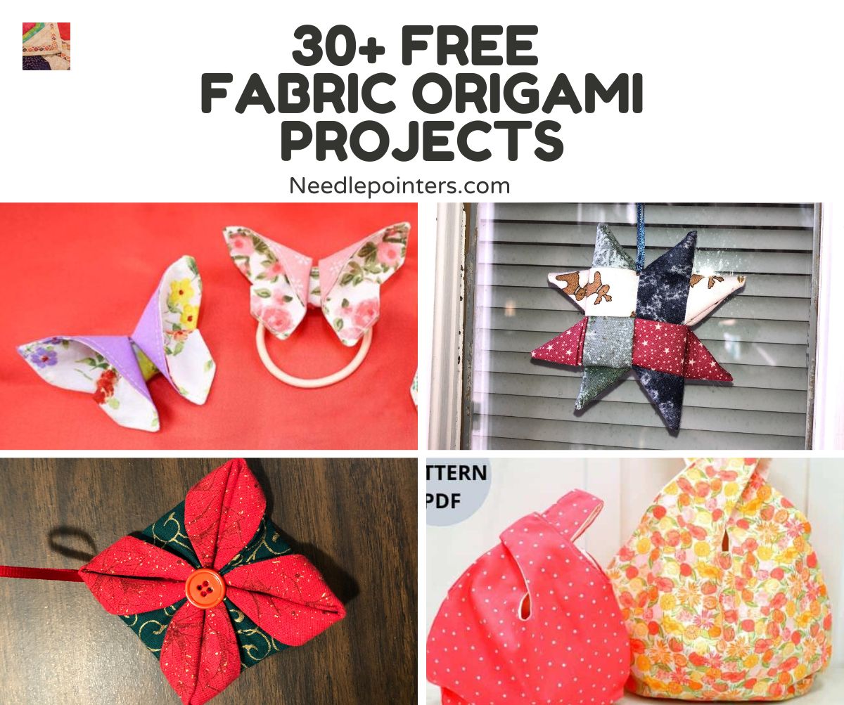 Origami Fabric Flowers Free Patterns Best Flower Site