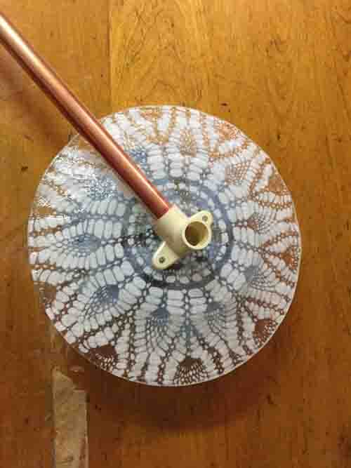 Garden Art Dish Flowers Tutorial