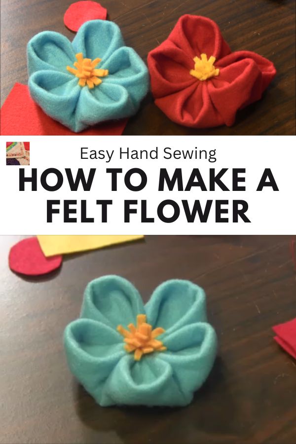 How to make an Easy Felt Flower