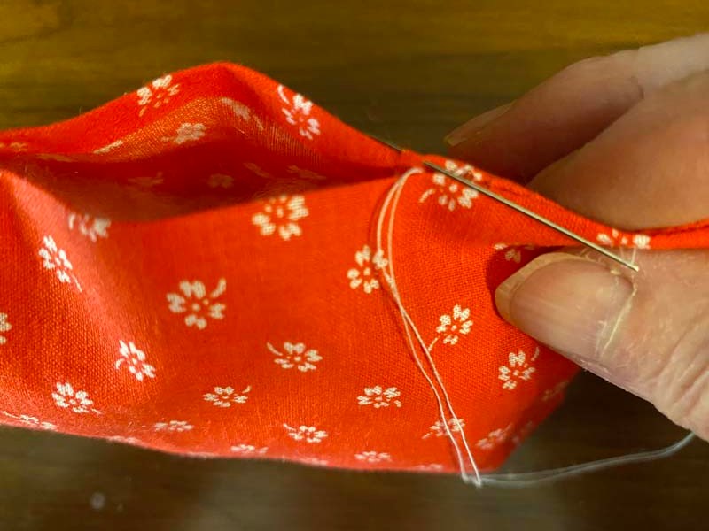 How to Hand Sew a Ladder Stitch (Invisible Stitch)