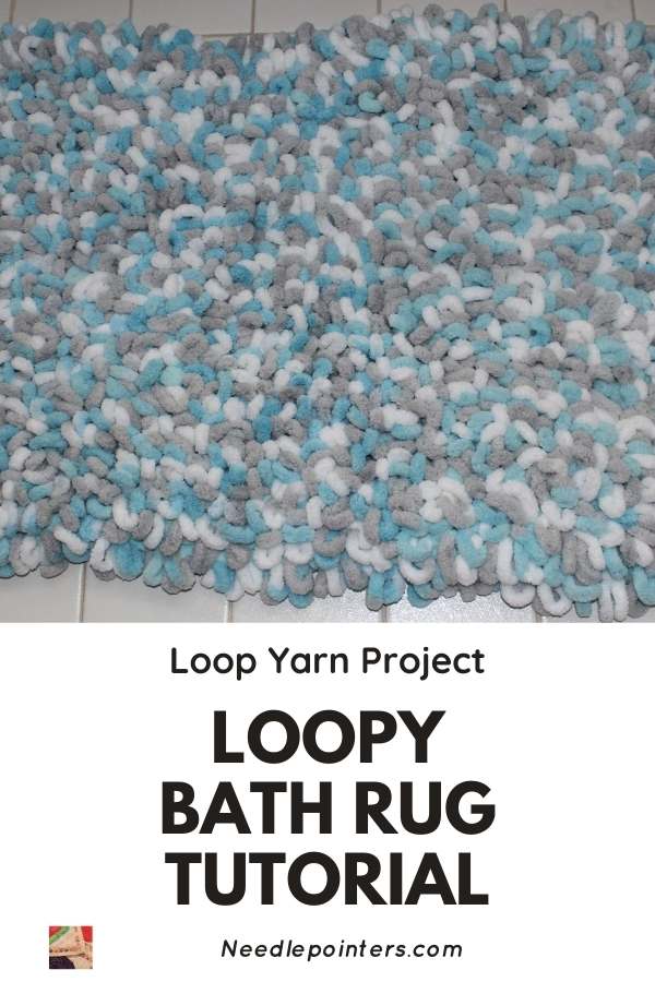 Loopy Bath Rug Tutorial (Loop Yarn)