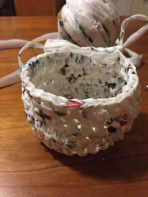 FREE Crocheted Easter Basket Pattern