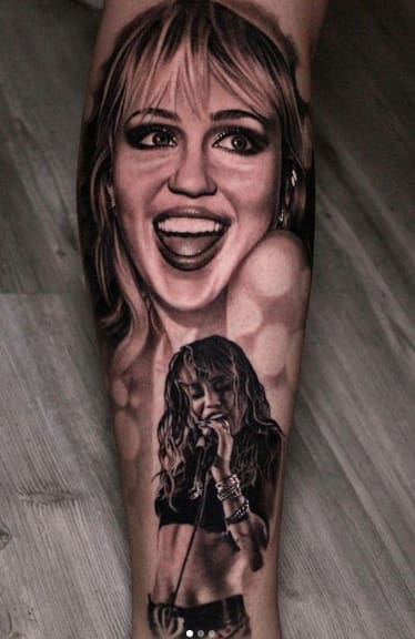 Best Miley Cyrus Fan Tattoos - Nsf - Music Magazine 576_x_374_jpg